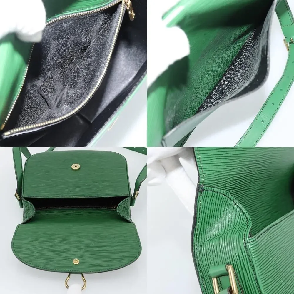 Louis Vuitton Epi Saint Cloud GM Shoulder Bag Green